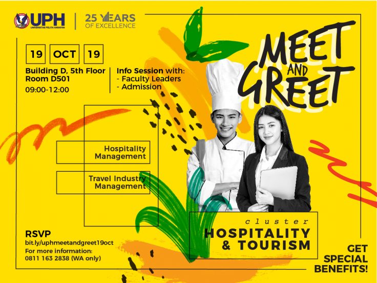 Meet and Greet: Cluster Hospitality and Tourism