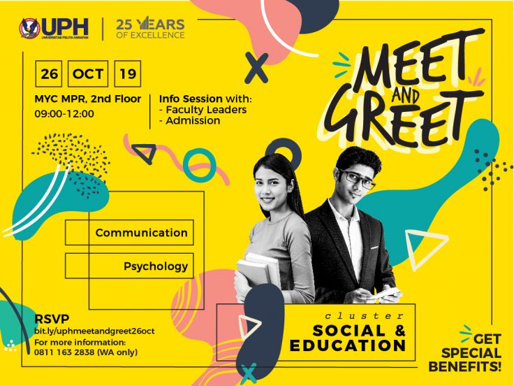 Meet and Greet: Cluster Social & Education